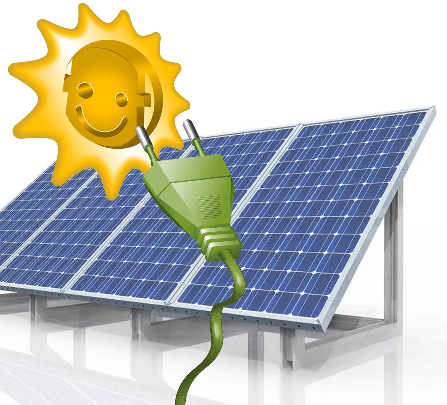 Kit Autoconsommation 6 Panneaux Solaires 2400W Plug and play Pose au sol
